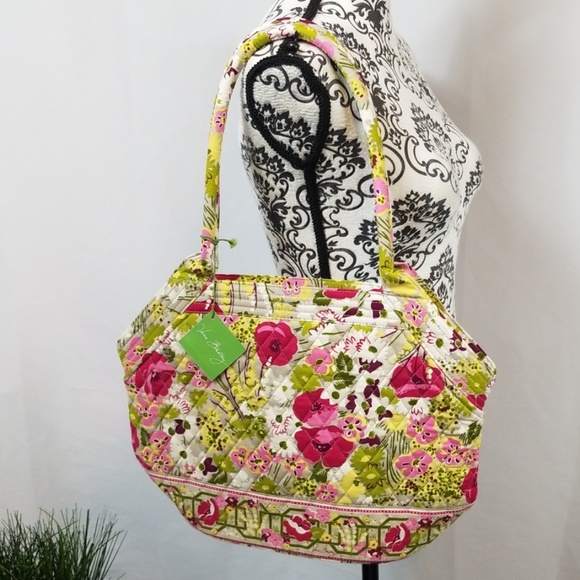 Vera Bradley Handbags - Vera Bradley Make Me Blush Tote.